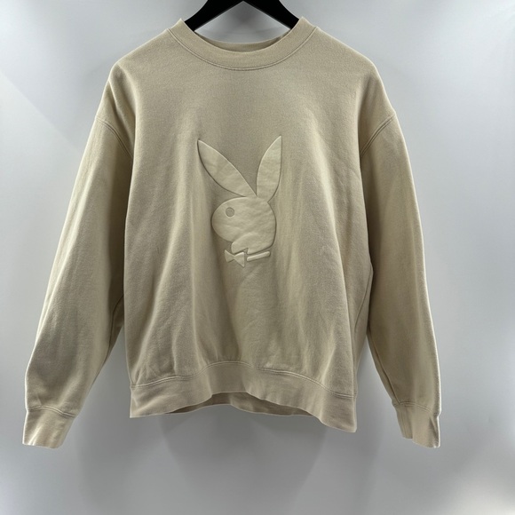 PLAYBOY Other - Playboy x PacSun Cream / Beige Crewneck Sweatshirt – Size Medium